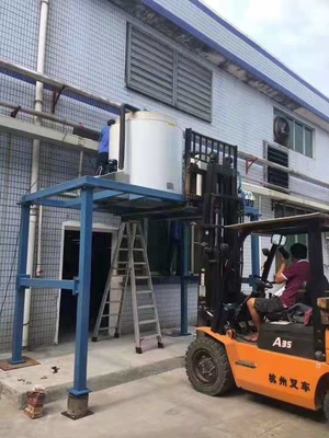 70kw 10ton Snowflake Ice Maker do chłodnicy owoców morza