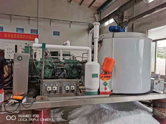 SUS304 Duża maszyna do produkcji lodu Sprzęt do chłodzenia betonu 30 ton / dzień