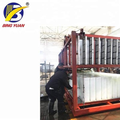 R404A 2,7KW 10000KG Maszyna do produkcji bloków lodu, 10-tonowa maszyna do produkcji bloków lodu