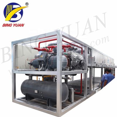 R404A 25T 94.05KW SS304 Komercyjna maszyna do produkcji kostek lodu