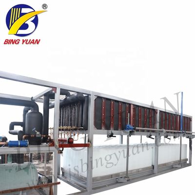 Komercyjna kostkarka do lodu - 5T / dzień Direct System Maszyna do produkcji bloków lodu na sprzedaż