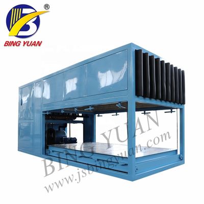 Owoce morza 20,9KW SS304 5T Blokowa maszyna do robienia lodu
