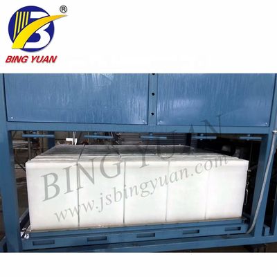 Owoce morza 20,9KW SS304 5T Blokowa maszyna do robienia lodu