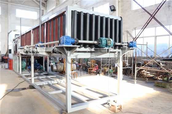 Owoce morza 20,9KW SS304 5T Blokowa maszyna do robienia lodu