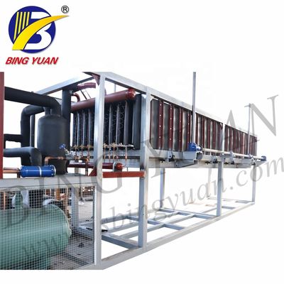 Komercyjna kostkarka do lodu - 5T / dzień Direct System Maszyna do produkcji bloków lodu na sprzedaż