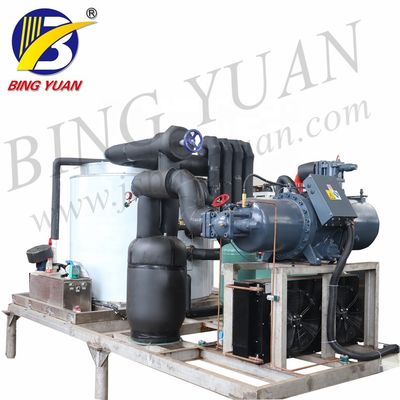 Owoce morza 2,7KW 380V Flake Ice Maker Machine, Sea Water Flake Ice Machine