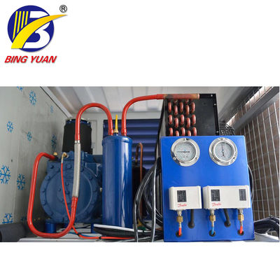 3800 KG 480 V R404A Solar Power Kontenerowa chłodnia