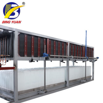 50 Hz 10 tonowa maszyna do lodu 380 V, automatyczna maszyna do produkcji bloków lodu