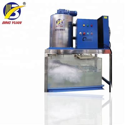 Zaawansowana 3tonowa maszyna do produkcji płatków lodu Wysokiej jakości kostkarka do lodu płatkowego Ice + Machines